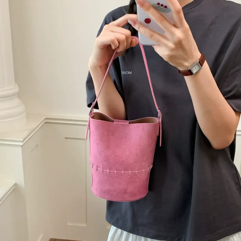 Lacira Stitched Tote Bag for Women | Asverra