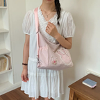 Lusette Bunny Patch Shoulder Bag for Women | Asverra