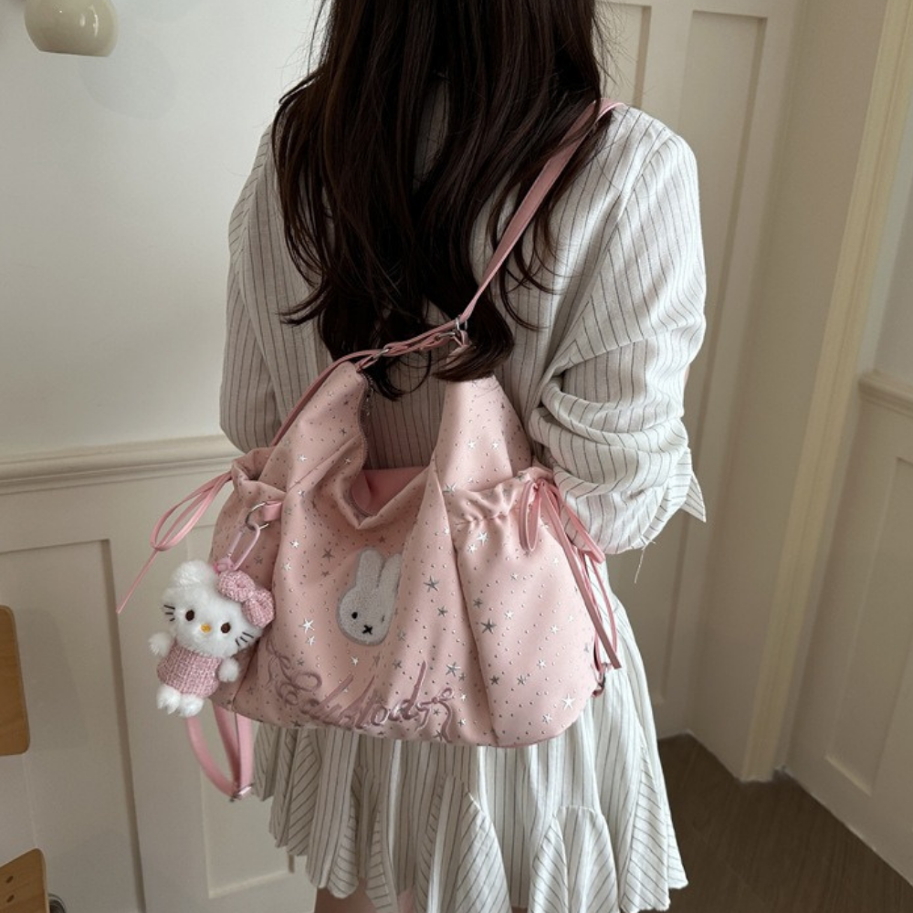 Lusette Bunny Patch Shoulder Bag