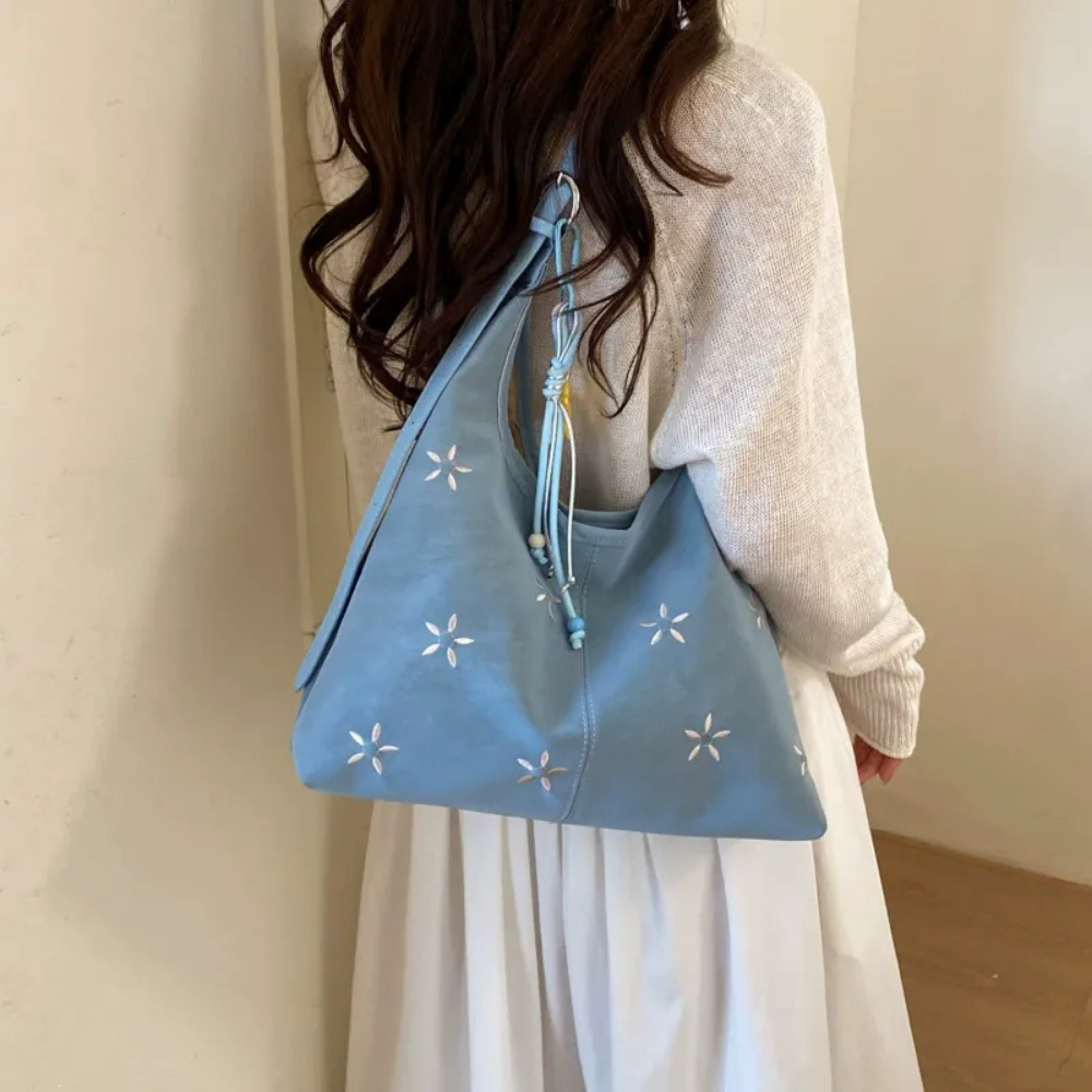 Violette Floral Bucket Bag for Women | Asverra