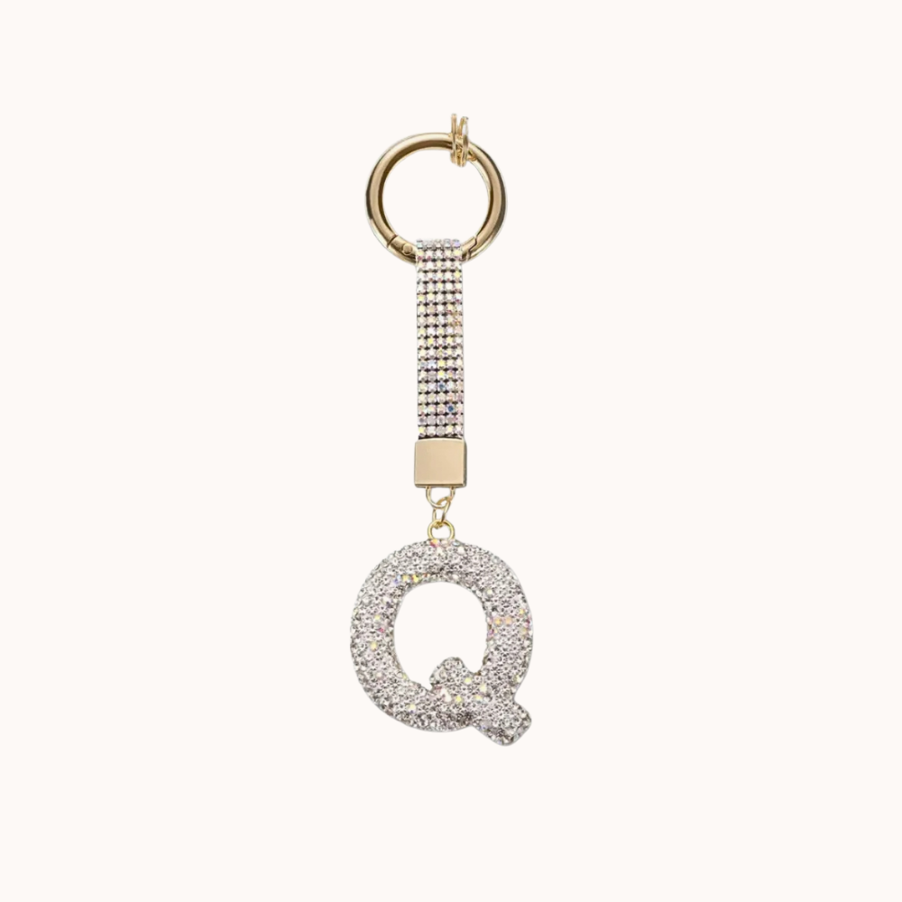 Starry Initials Bag Charm