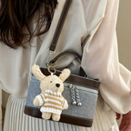 Leporia Bunny Charm Mini Handbag