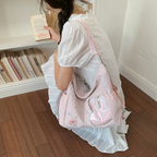 Lusette Bunny Patch Shoulder Bag for Women | Asverra