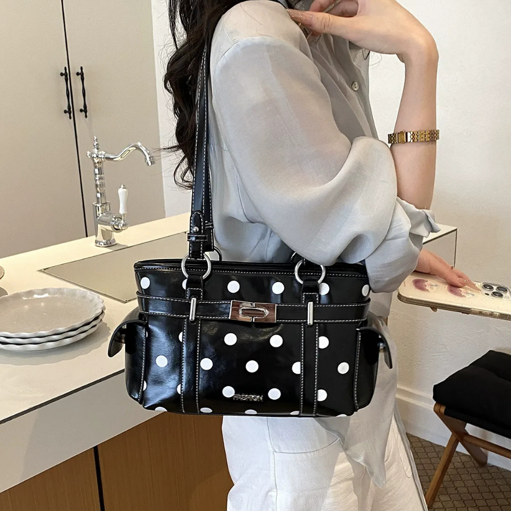 Picotéa Polka Dot Shoulder Bag صورة ثانوية