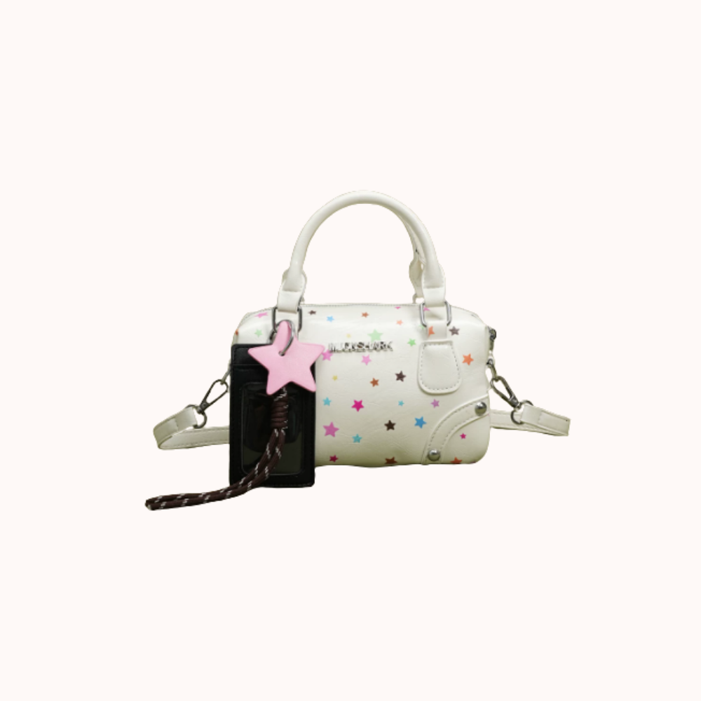 Sidera Star Print Mini Handbag for Women | Asverra
