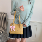 Perlisa Bow Charm Shoulder Bag