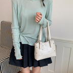 Perlisa Bow Charm Shoulder Bag