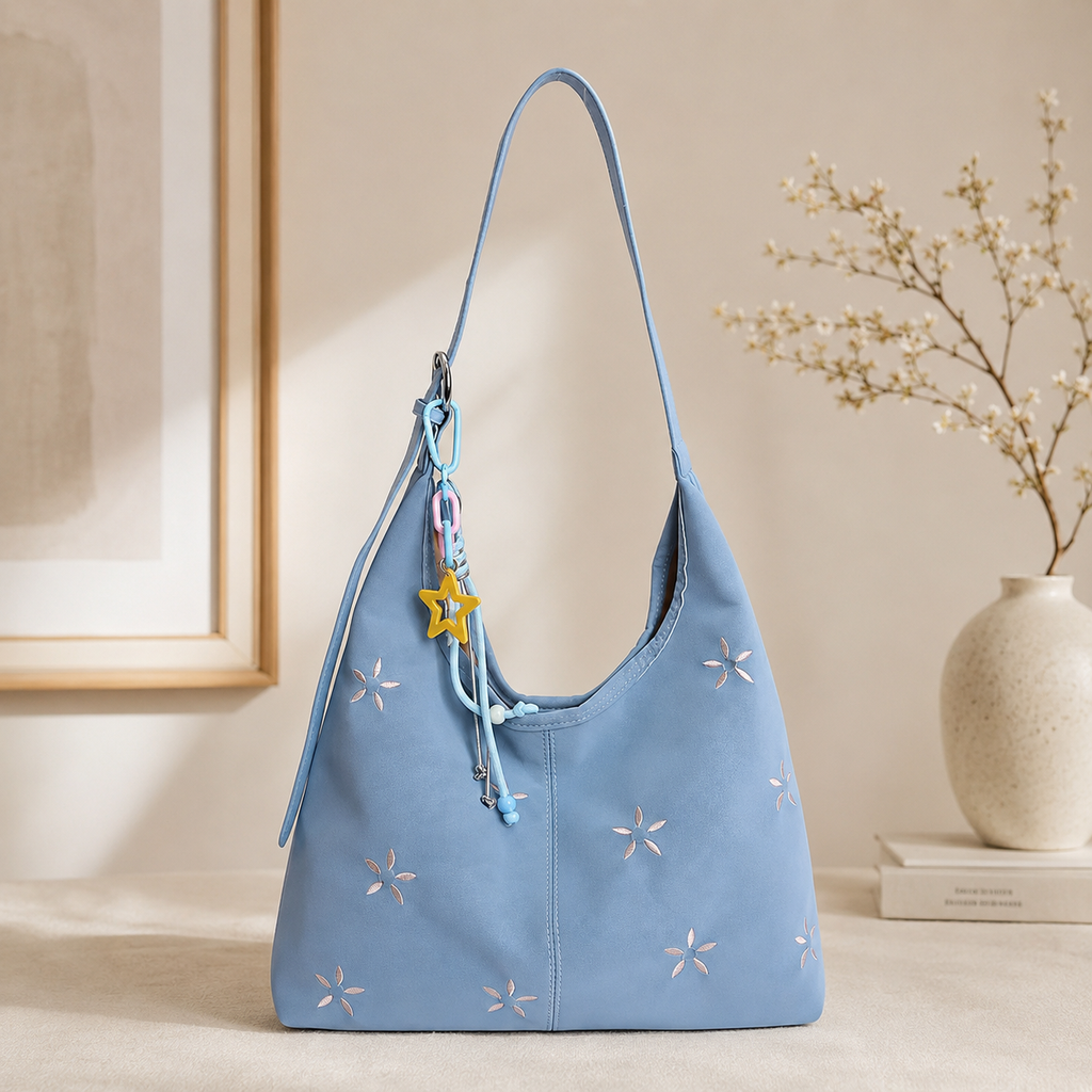 Violette Floral Bucket Bag for Women | Asverra