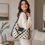 Dottara Polka Dot Shoulder Bag for Women | Asverra