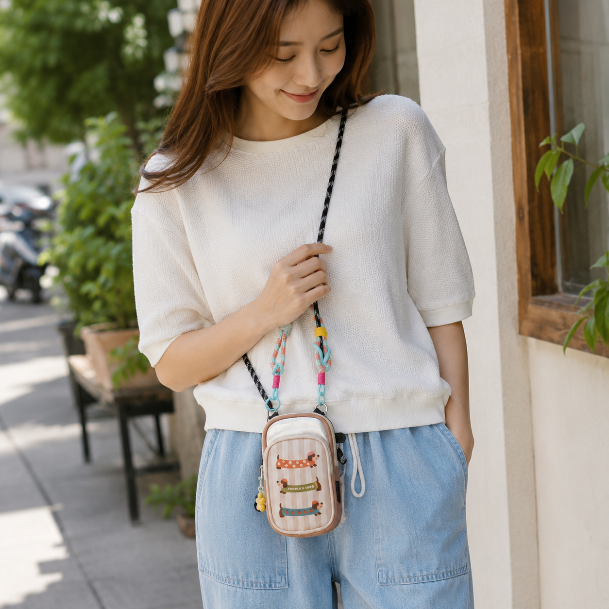 Kivoria Cartoon Mini Phone Bag for Women | Asverra