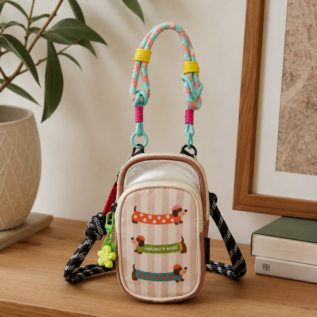 Kivoria Cartoon Mini Phone Bag for Women | Asverra