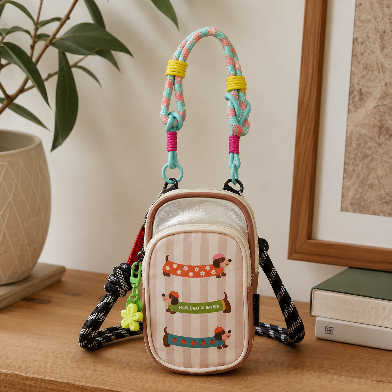 Kivoria Cartoon Mini Phone Bag for Women | Asverra