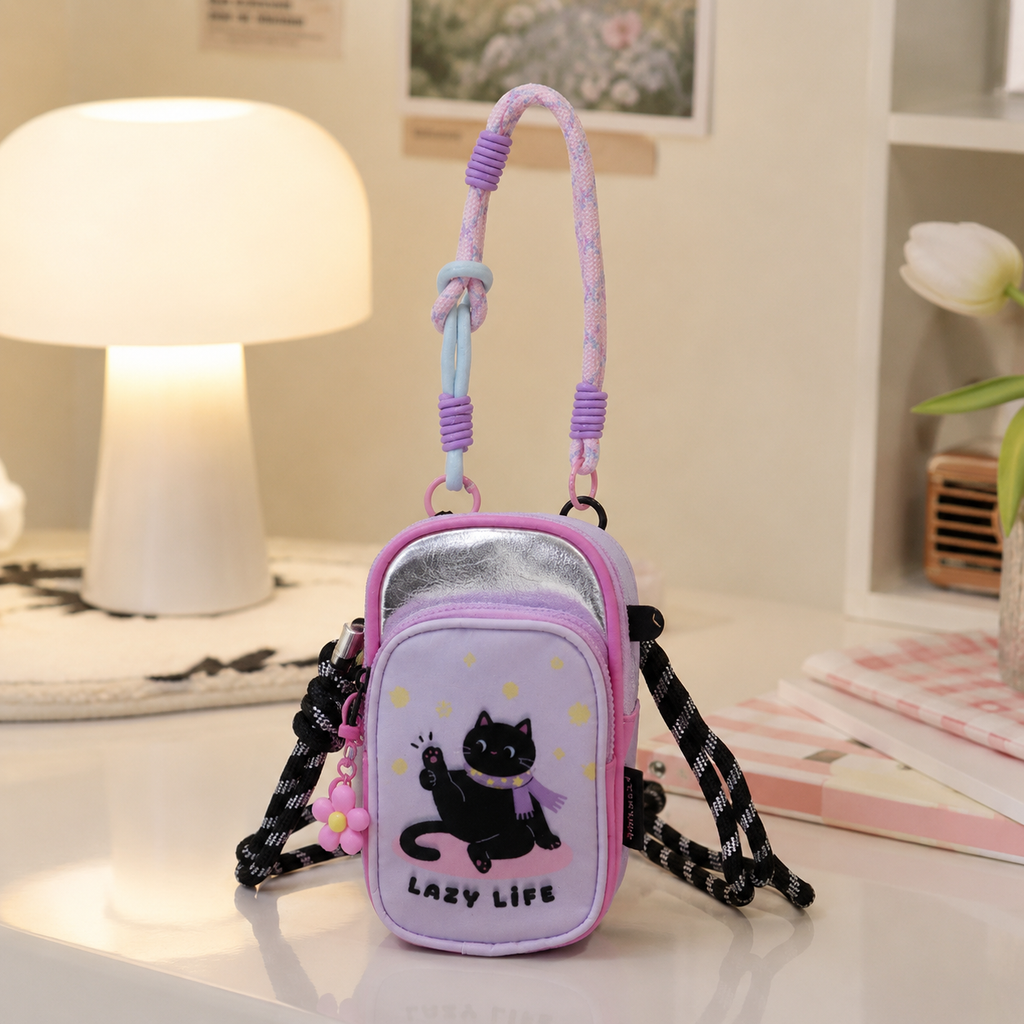 Kivoria Cartoon Mini Phone Bag for Women | Asverra