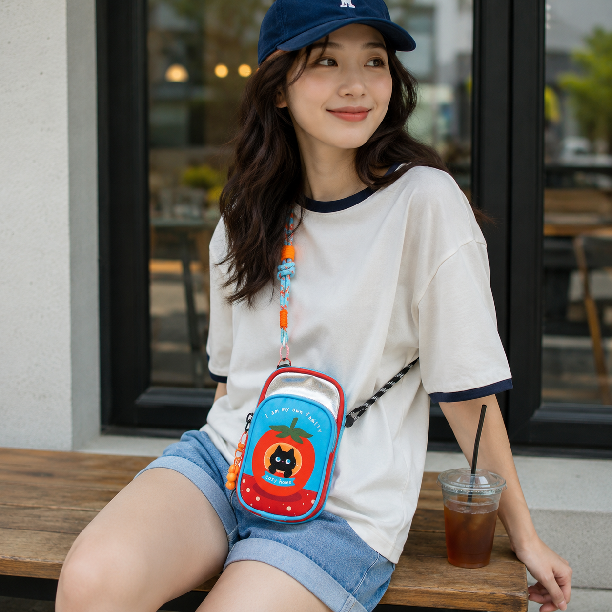 Kivoria Cartoon Mini Phone Bag for Women | Asverra
