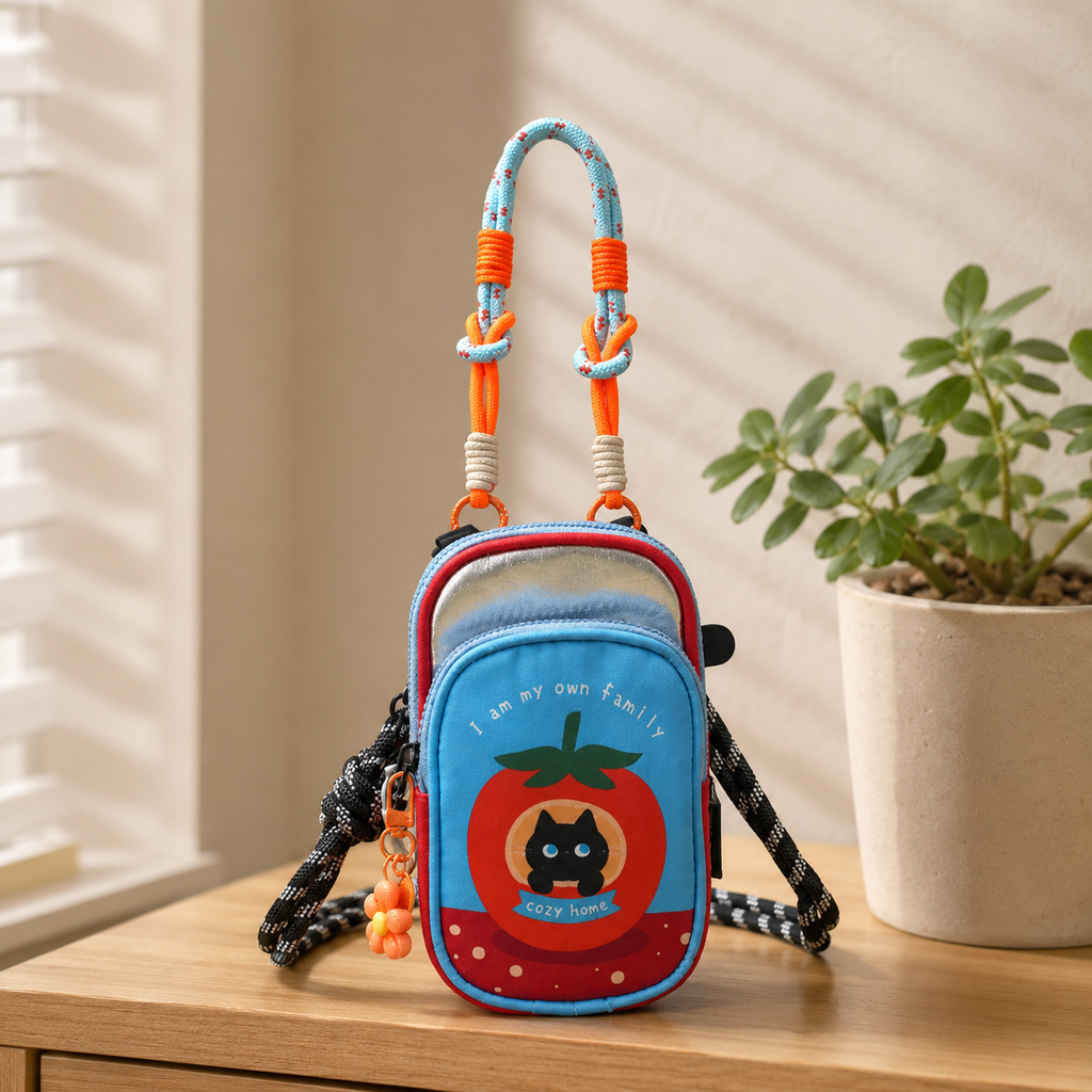 Kivoria Cartoon Mini Phone Bag for Women | Asverra