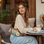 Solene Woven Shoulder Bag for Women | Asverra