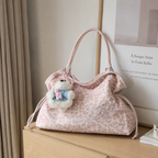 Roselle Leopard Print Shoulder Bag for Women | Asverra