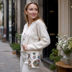 Mosaira Embroidered Bucket Bag for Women | Asverra