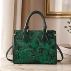 Evarielle Floral Lace Satchel Bag for Women | Asverra