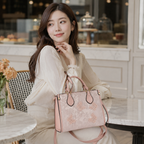 Evarielle Floral Lace Satchel Bag for Women | Asverra