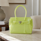 Petalune Lock Tote Bag for Women | Asverra