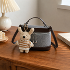 Leporia Bunny Charm Mini Handbag