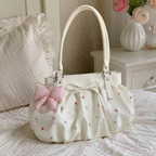 Caspina Polka Dot Shoulder Bag
