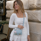 Jolivra Bow Charm Mini Bag