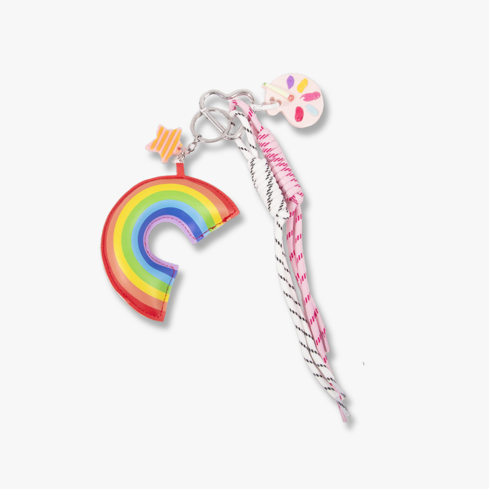 Asverra Rainbow Pop Bag Charm