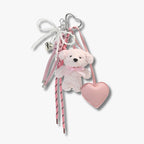 Asverra Cuddle & Heart Bag Charm