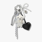 Asverra Cuddle & Heart Bag Charm