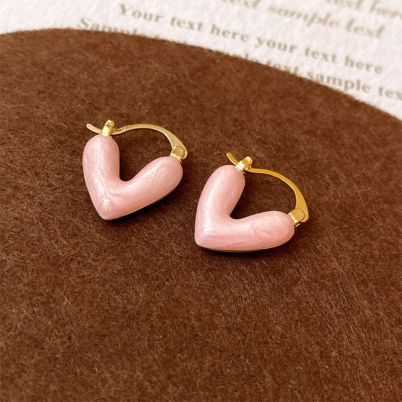 Asverra Cuore Heart Earrings