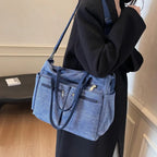 Asverra Kanna Two-Tone Canvas Bag