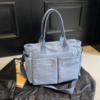 Asverra Kanna Two-Tone Canvas Bag