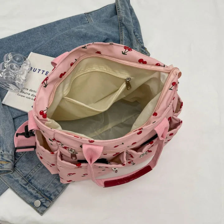 Canvas-Tasche Kanna mit Kirsche Zweites Bild