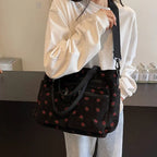 Asverra Kanna Berry Corduroy Bag