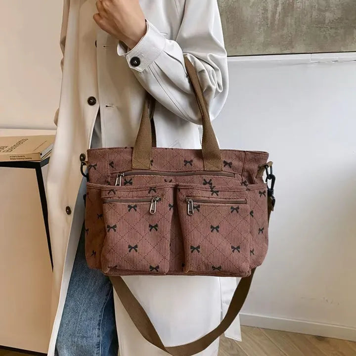 Asverra Kanna Corduroy & Ribbons