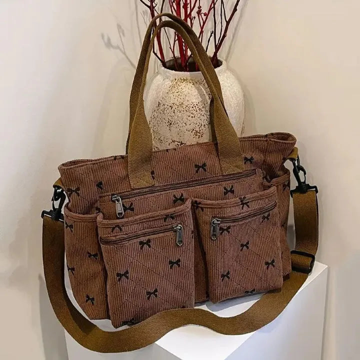 Asverra Kanna Corduroy & Ribbons