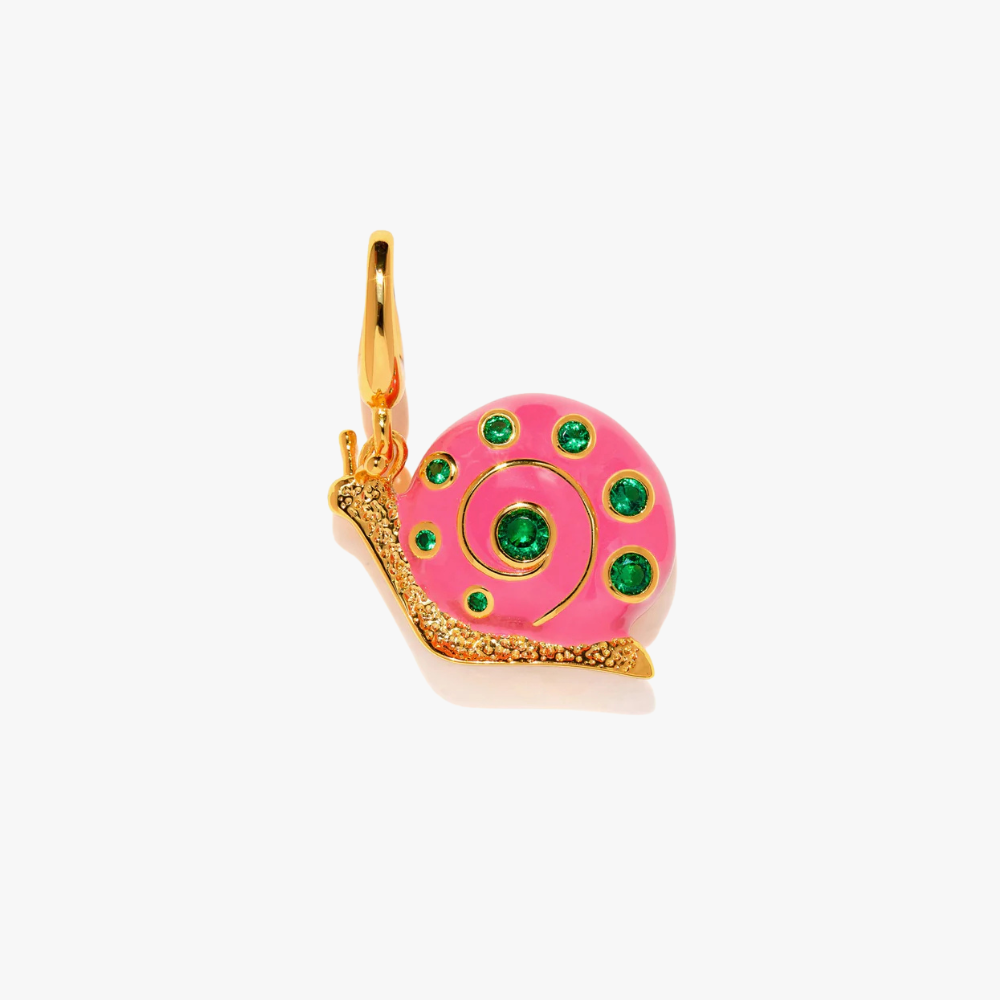 Asverra Snail Pop Bag Charm