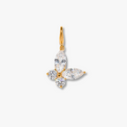Asverra Crystal Butterfly Bag Charm