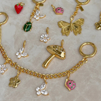 Asverra Golden Link Bag Chain