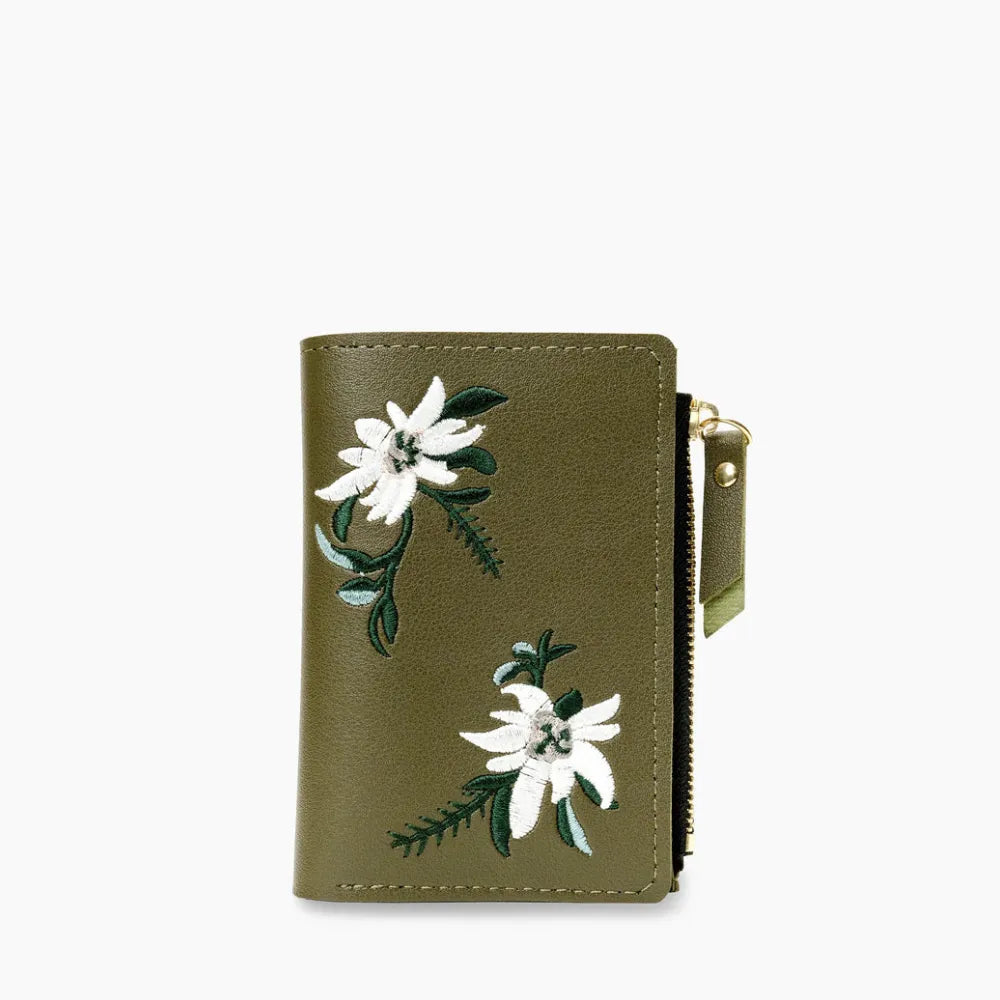 Asverra Fleur Embroidered Wallet