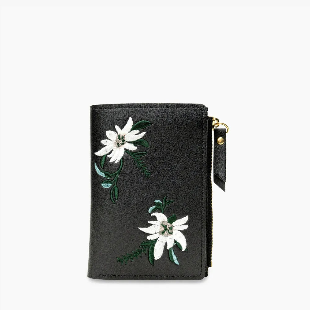Asverra Fleur Embroidered Wallet