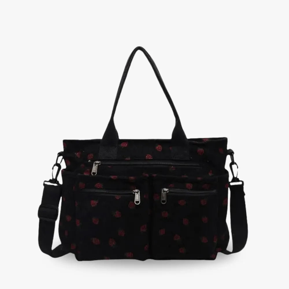 Asverra Kanna Berry Corduroy Bag