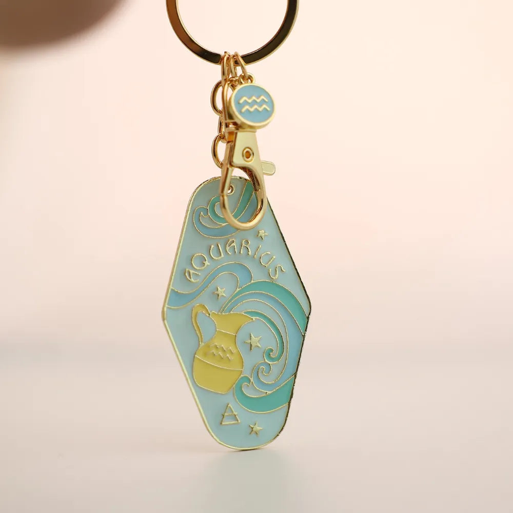 Asverra Zodiac Pop Bag Charm