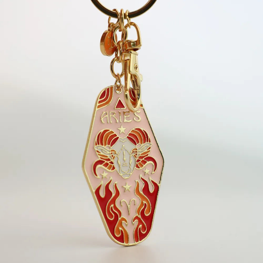 Asverra Zodiac Pop Bag Charm