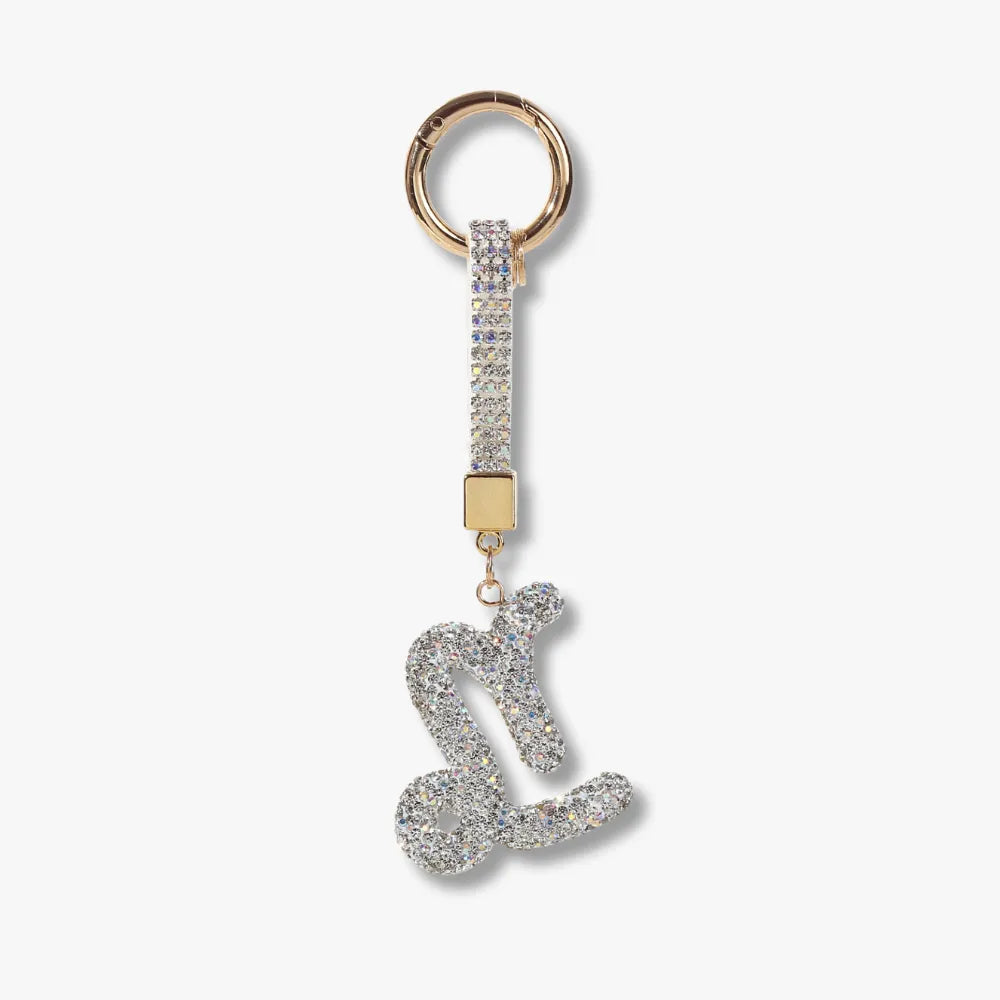 Asverra Zodiac Sparkle Bag Charm