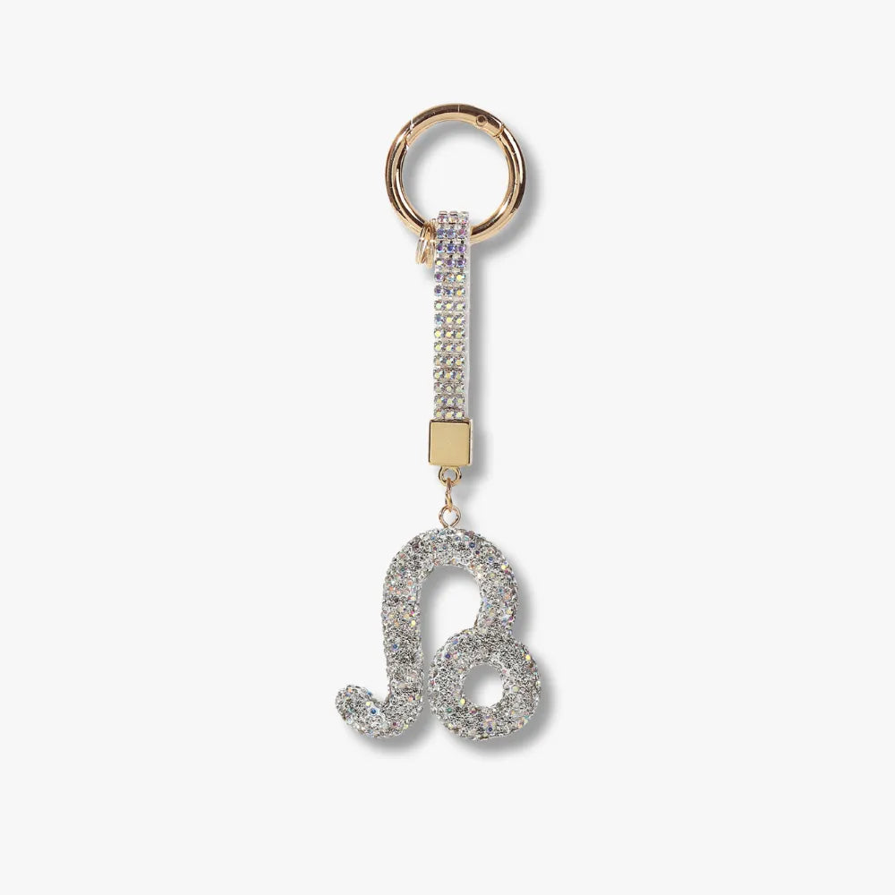 Asverra Zodiac Sparkle Bag Charm