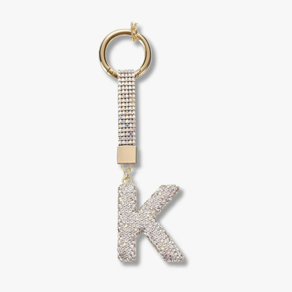 Asverra Starry Initials Bag Charm