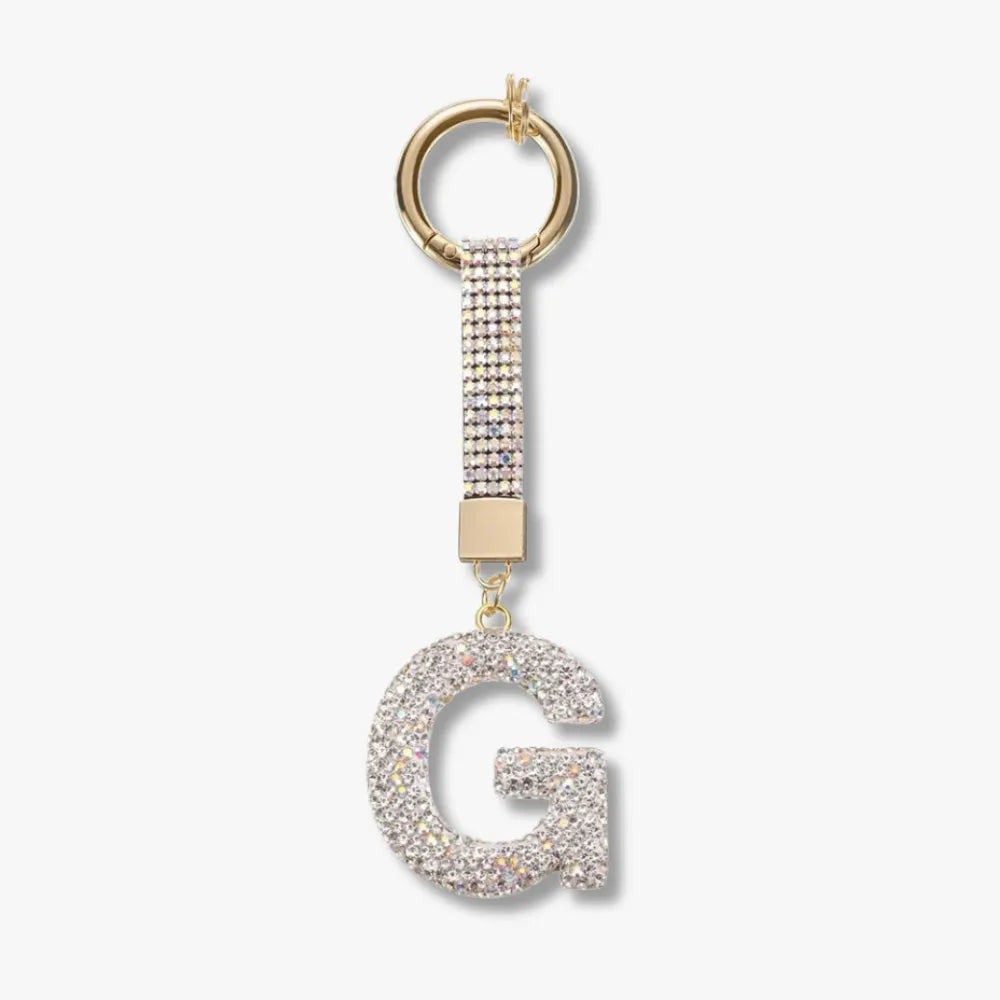 Asverra Starry Initials Bag Charm